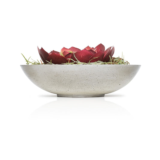 Concrete Para Bowl: White