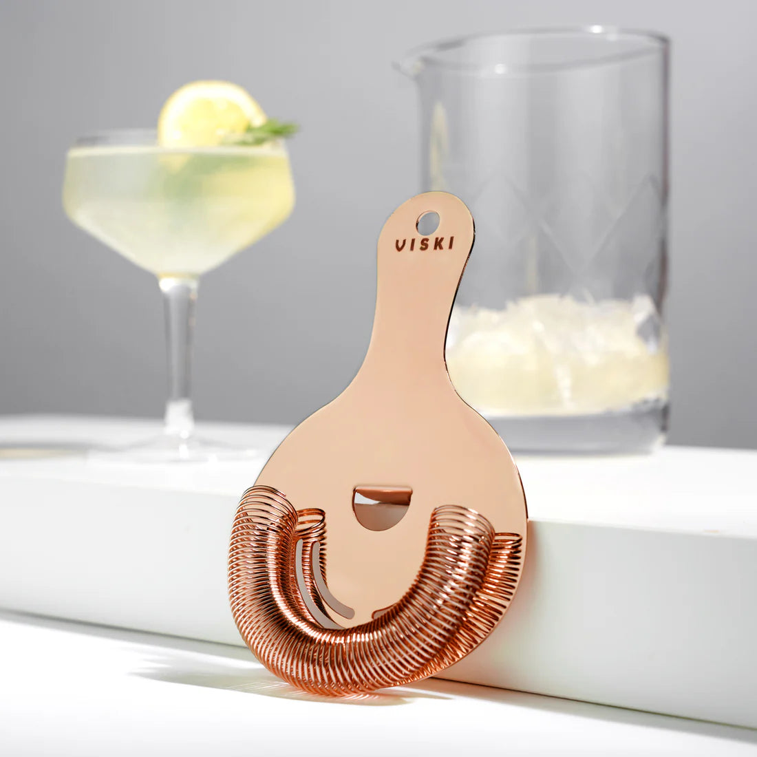 Viski - Copper Hawthorne Strainer (1CT)